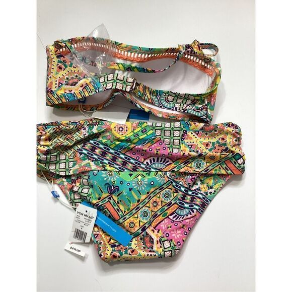 New. Bleu Rod Beattie bright print bikini. Size 4. Retails $145 - Picture 10 of 13